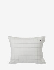 Hotel Light Flannel White/Lt Beige Pillowcase - WHITE/LT BEIGE