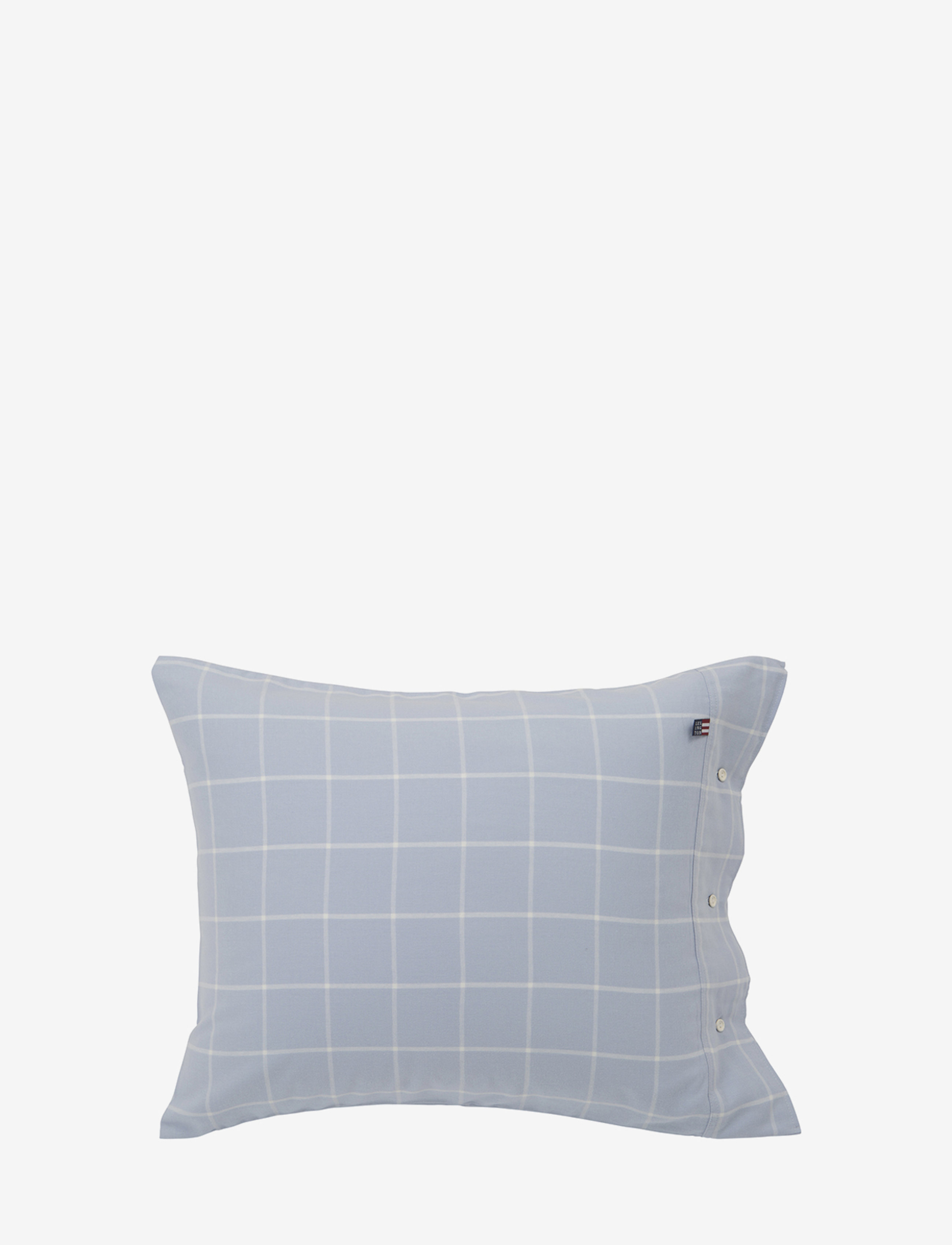 Lexington Home Hotel Light Flannel Lt Blue/White Pillowcase, 65X65 cm, Bedtextiles, Blau - Pillow Cases, Homeware