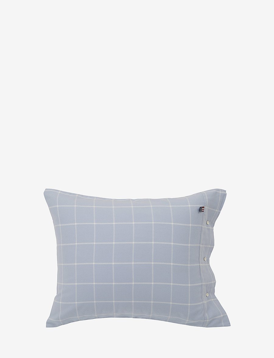 Lexington Home - Hotel Light Flannel Lt Blue/White Pillowcase - kopfkissenbezüge - lt blue/white - 0
