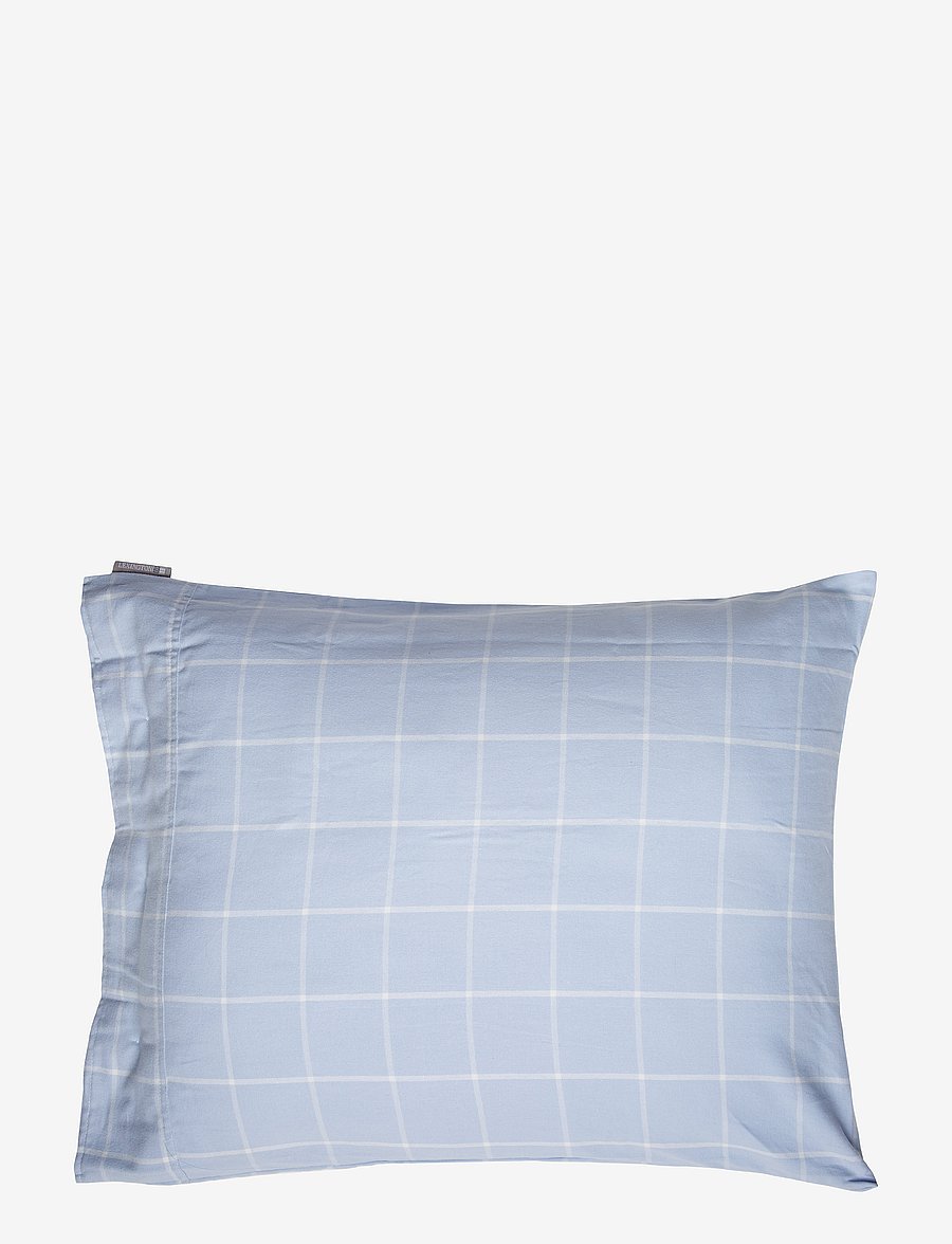 Lexington Home - Hotel Light Flannel Lt Blue/White Pillowcase - kopfkissenbezüge - lt blue/white - 1