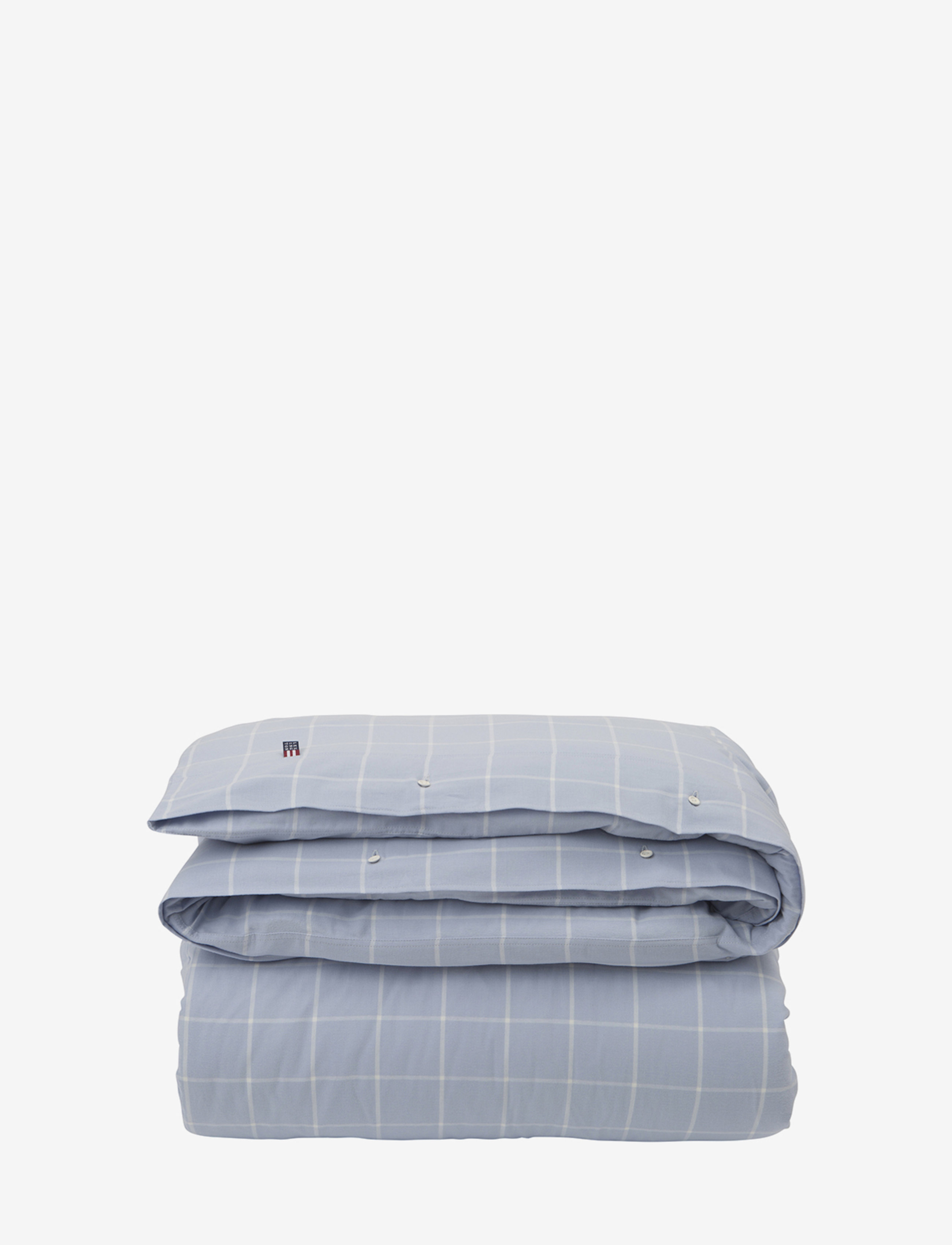 Lexington Home Hotel Light Flannel Lt Blue/White Duvet, 140X200 cm, Bedtextiles, Blau - Duvet Covers, Homeware