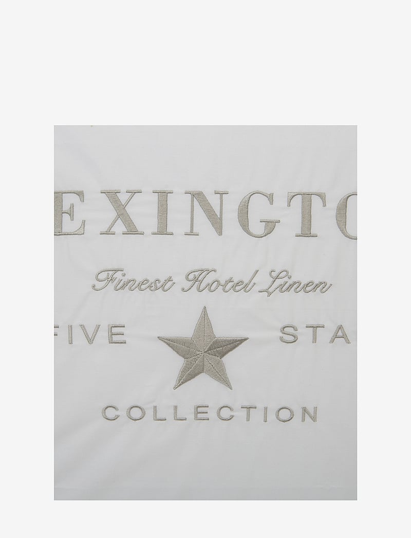 Lexington Home - Hotel Embroidery White/Lt Beige Pillowcase - shop by price - white/lt beige - 2