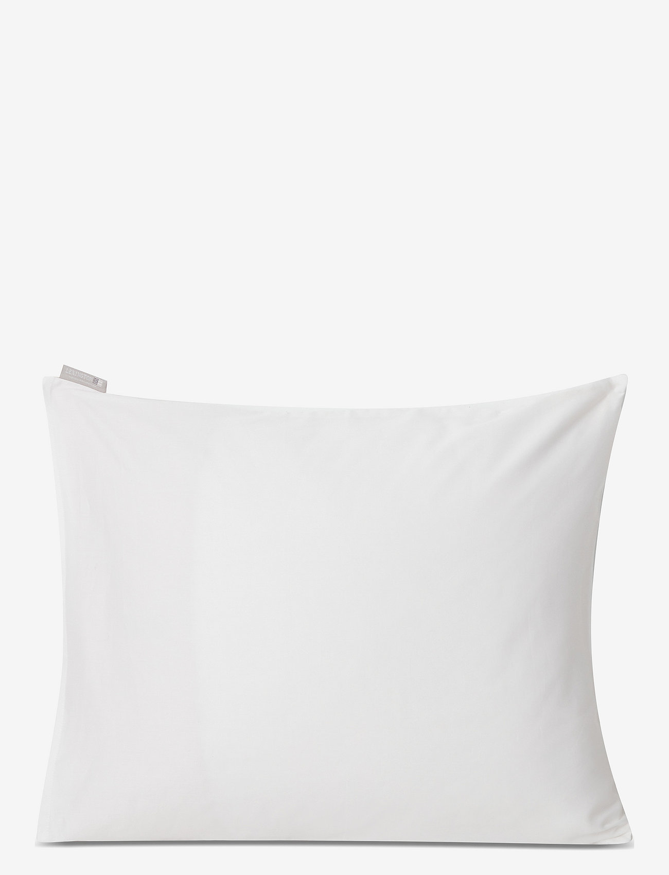 Lexington Home - Hotel Sateen White/Light Sand Contrast Pillowcase - kopfkissenbezüge - white/light sand - 1