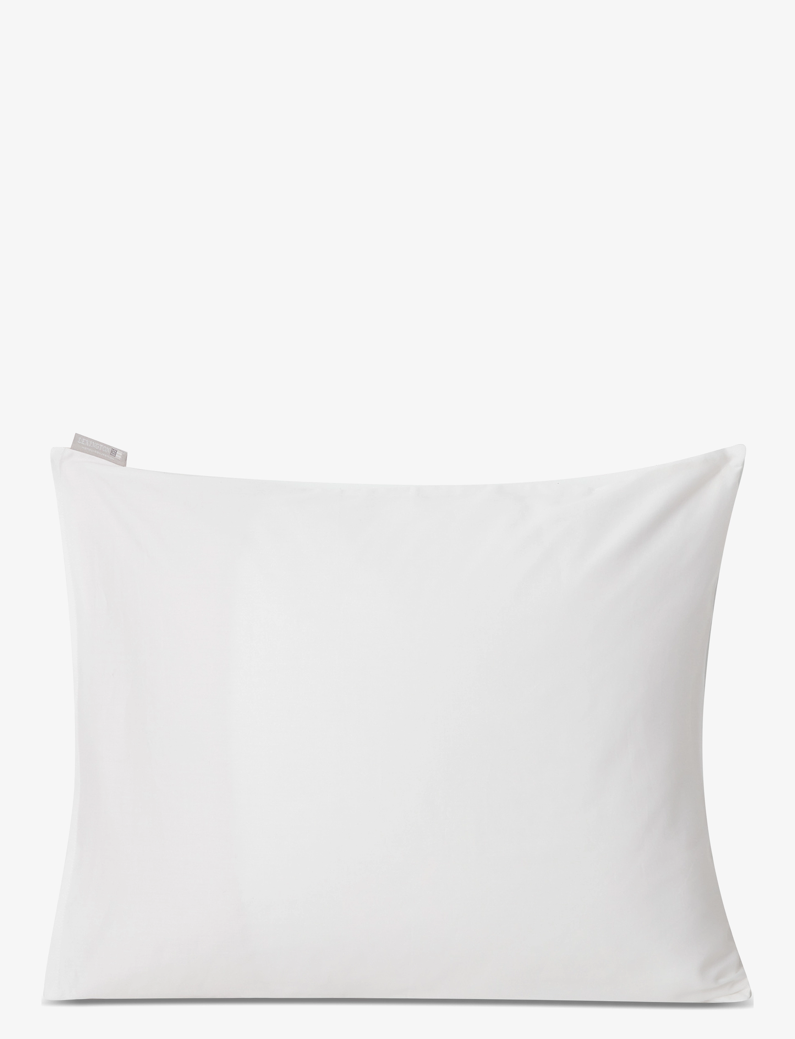 Lexington Home - Hotel Sateen White/Light Sand Contrast Pillowcase - pudebetræk - white/light sand - 1