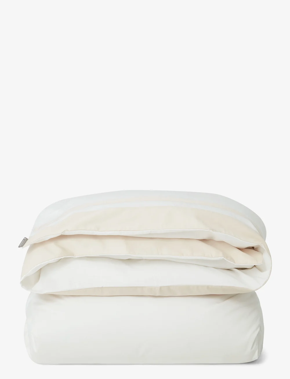 Lexington Home - Hotel Sateen White/Light Sand Contrast Duvet Cover - yli 100 € - white/light sand - 0