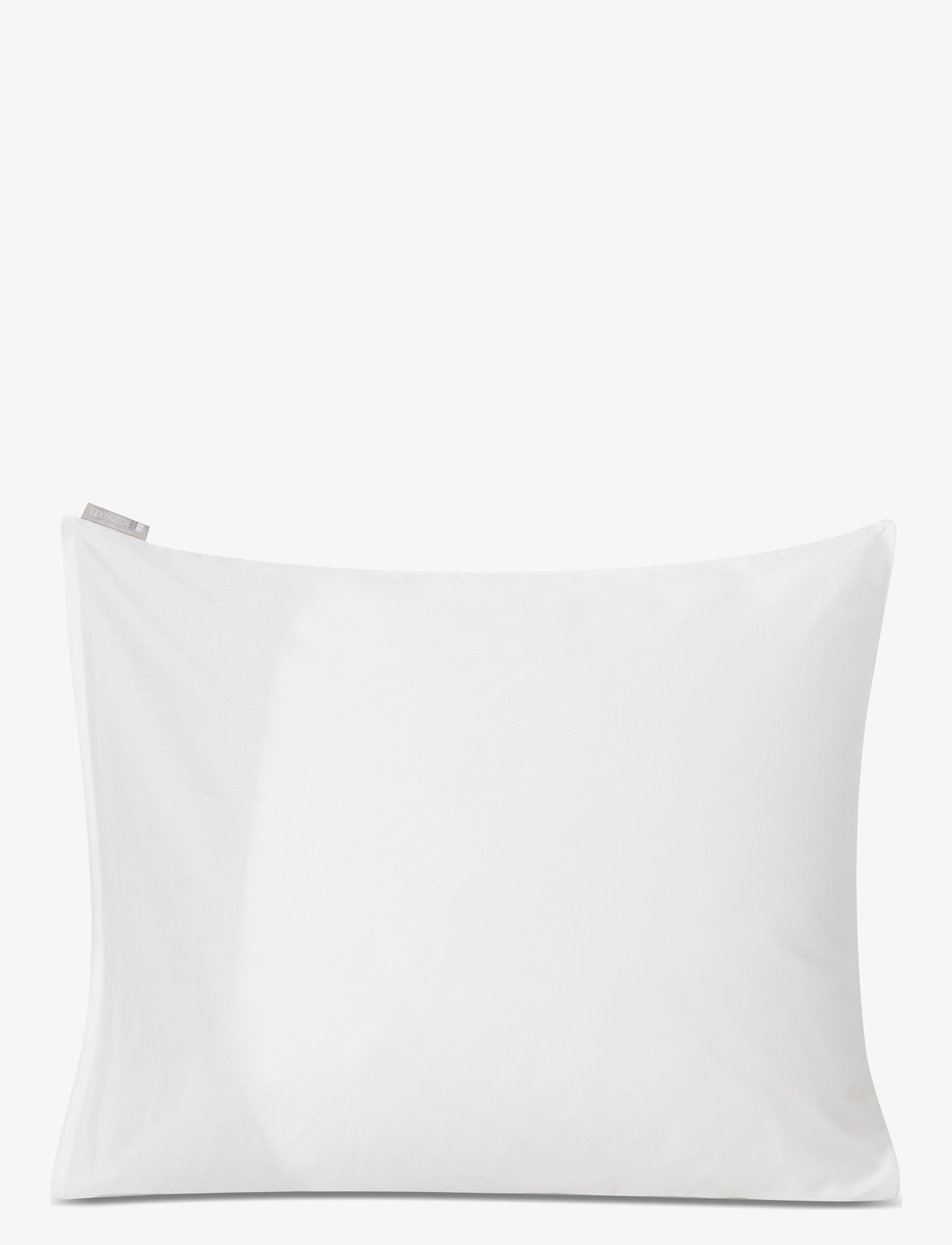 Lexington Home - Hotel Sateen White/Charcoal Contrast Pillowcase - kopfkissenbezüge - white/charcoal - 2