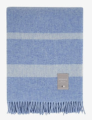Lexington Home - Hotel Wool Throw - koce - blue/white - 0