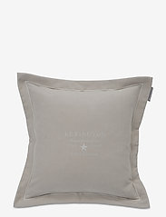 Lexington Home - Hotel Velvet Sham with Embroidery - kussenhoezen - beige - 0