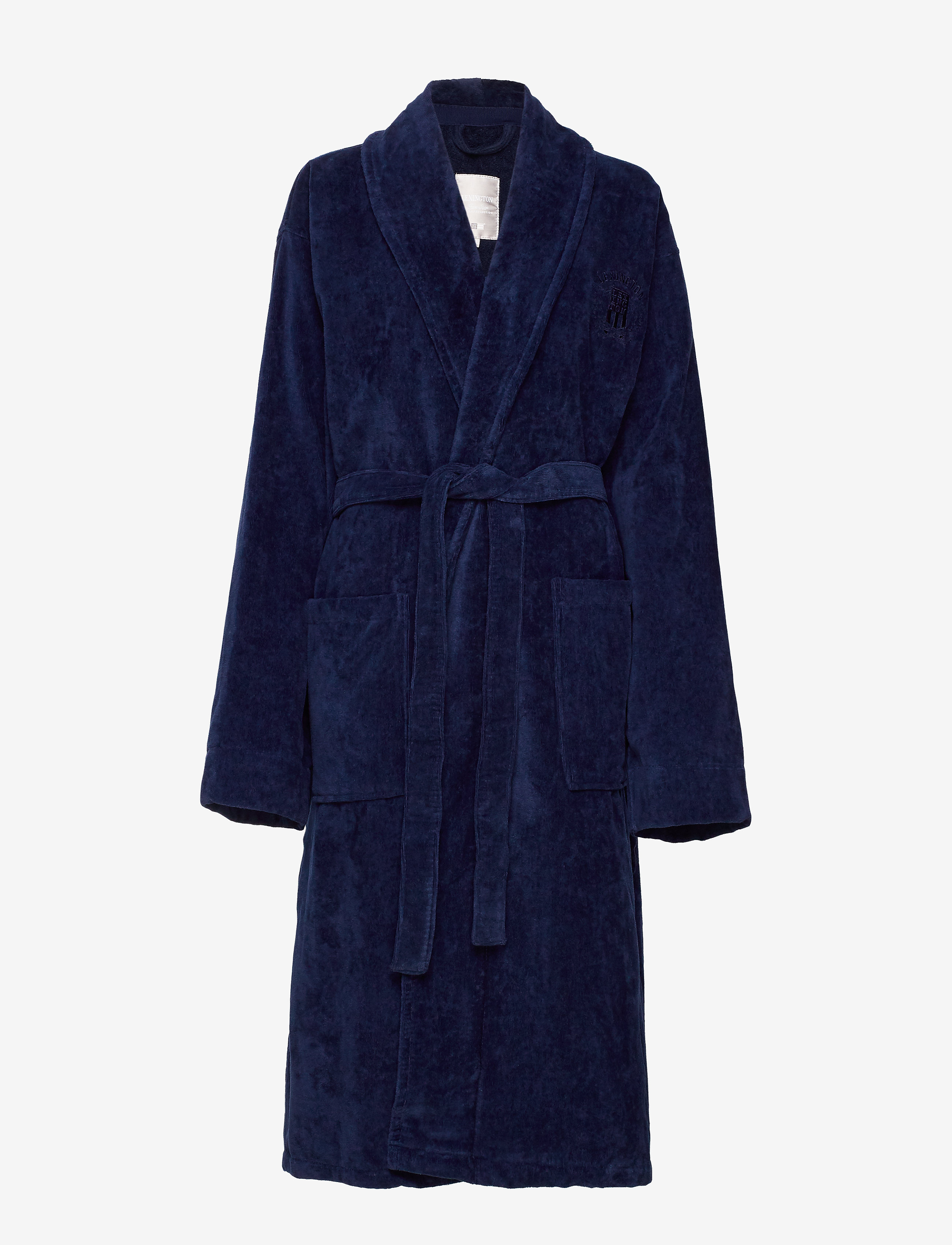 Lexington Home Hotel Velour Robe, S, Night & Loungewear, Blau - Robes, Frauen