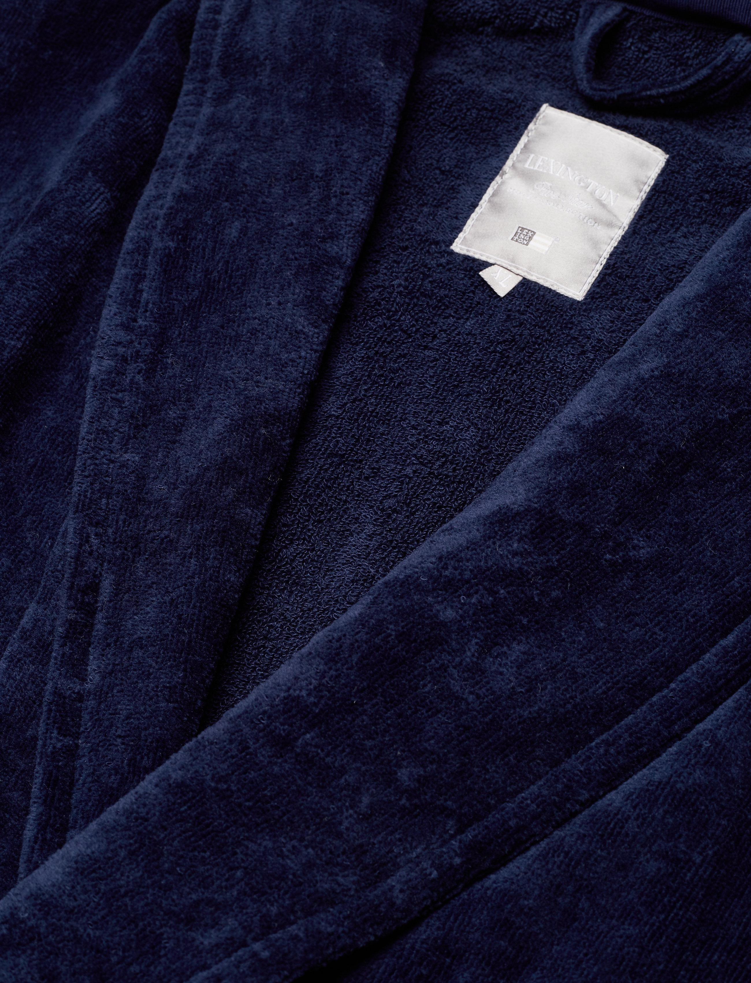 Lexington Home - Hotel Velour Robe - achat par prix - dress blue - 2