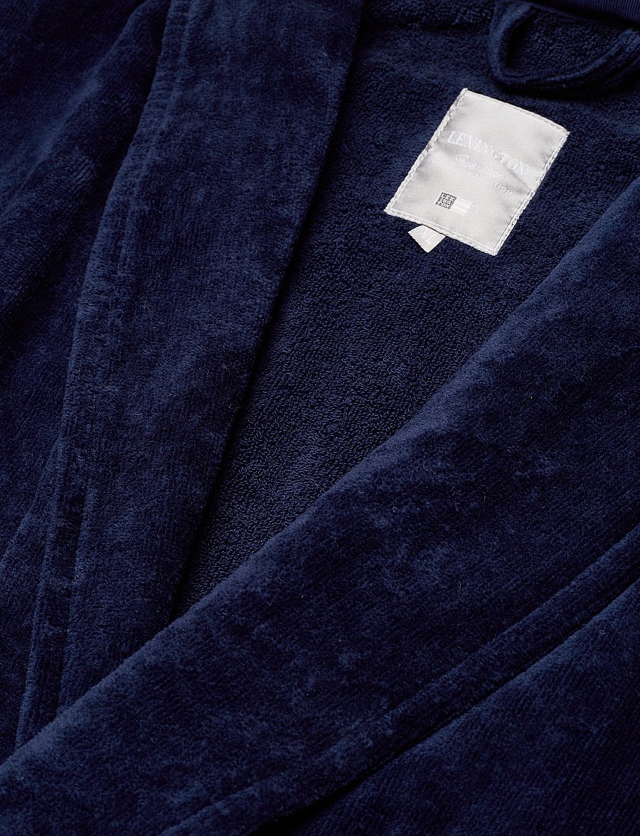 Lexington Home - Hotel Velour Robe - osta hinna alusel - dress blue - 2