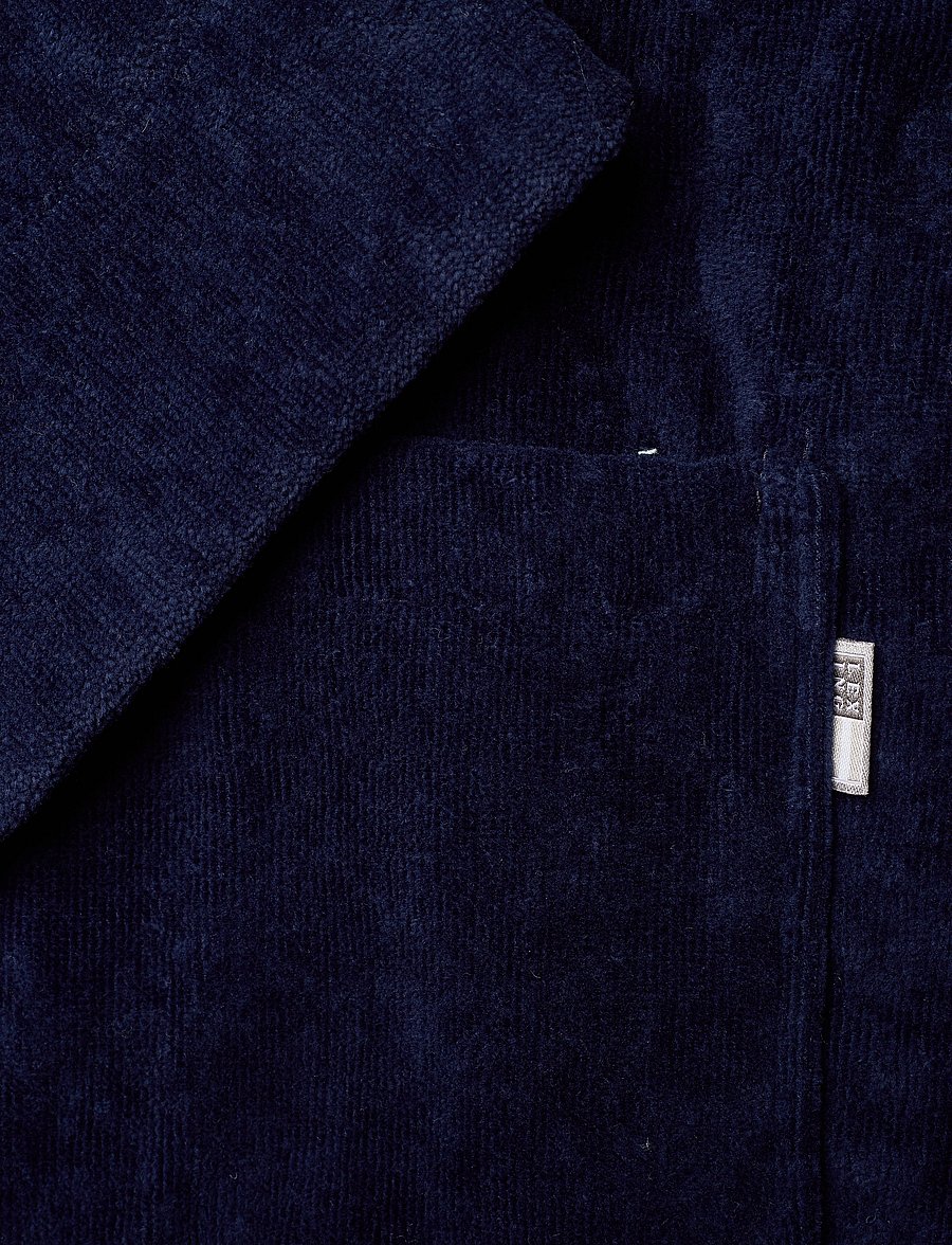 Lexington Home - Hotel Velour Robe - osta hinna alusel - dress blue - 3