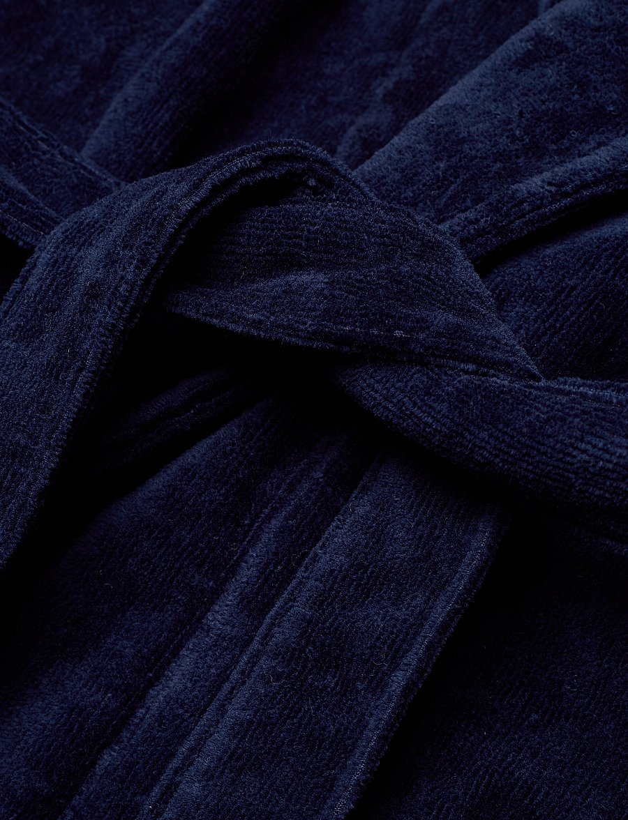Lexington Home - Hotel Velour Robe - osta hinna alusel - dress blue - 4