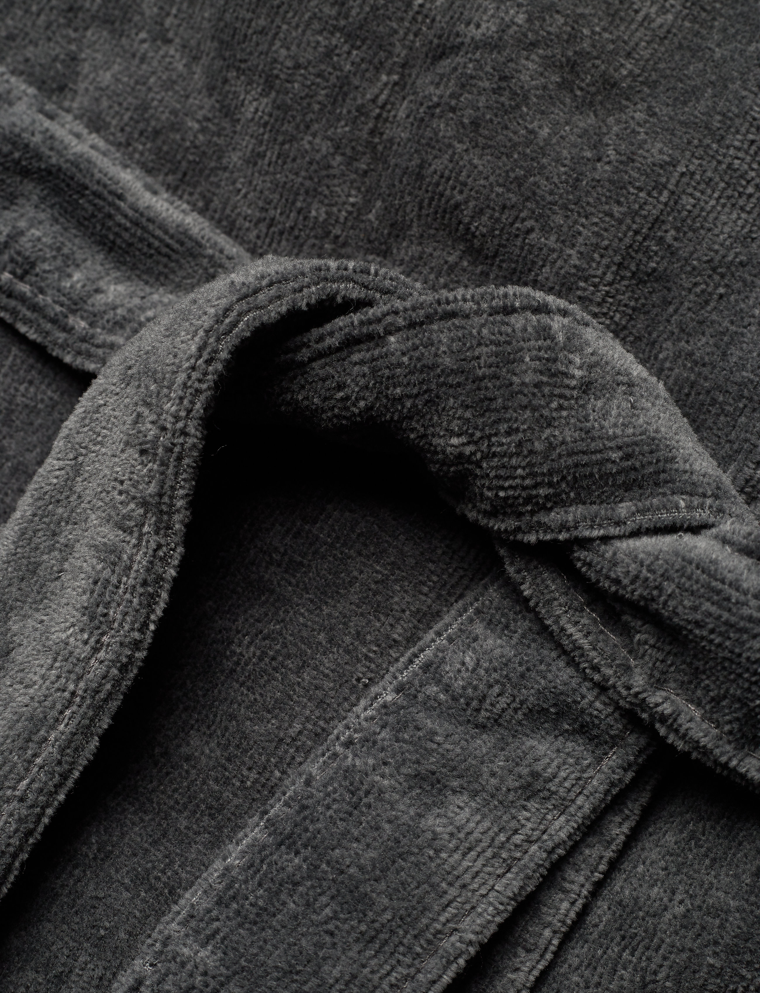 Lexington Home - Hotel Velour Robe - osta hinnan perusteella - gray - 4