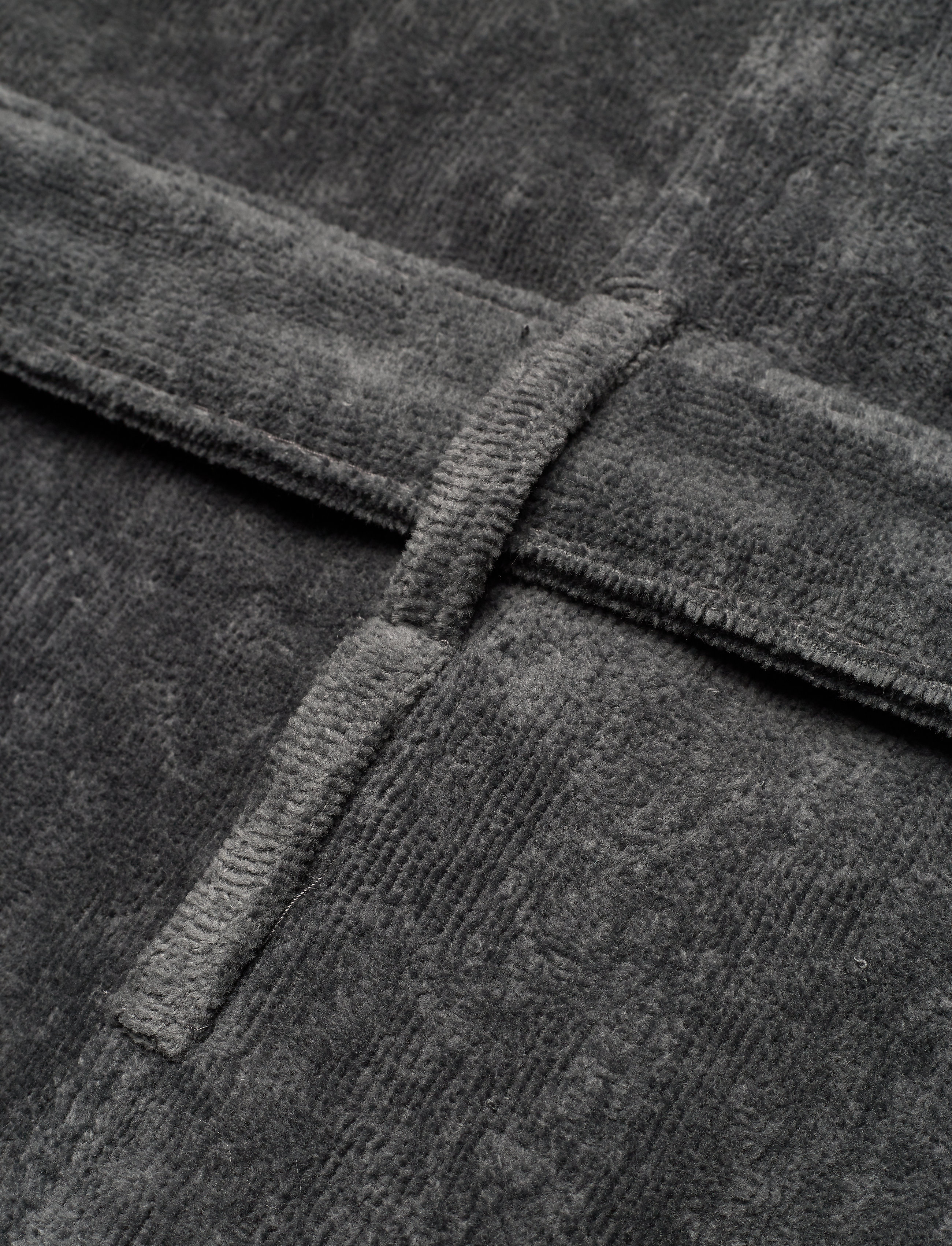 Lexington Home - Hotel Velour Robe - osta hinnan perusteella - gray - 5