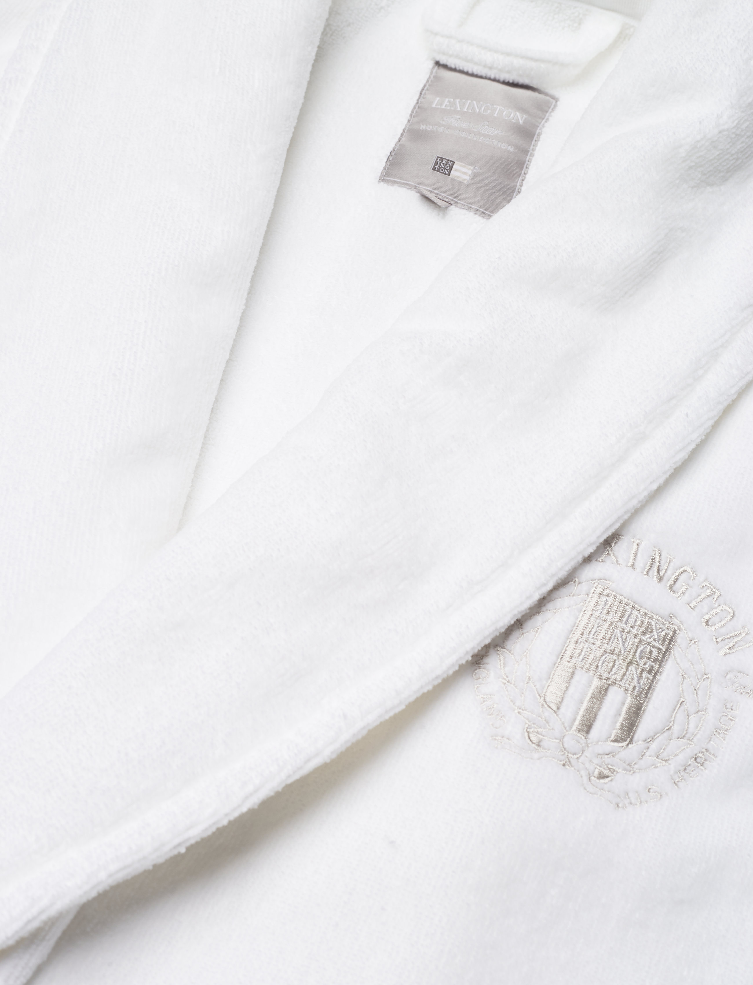 Lexington Home - Hotel Velour Robe - iepērcies pēc cenas - white - 5