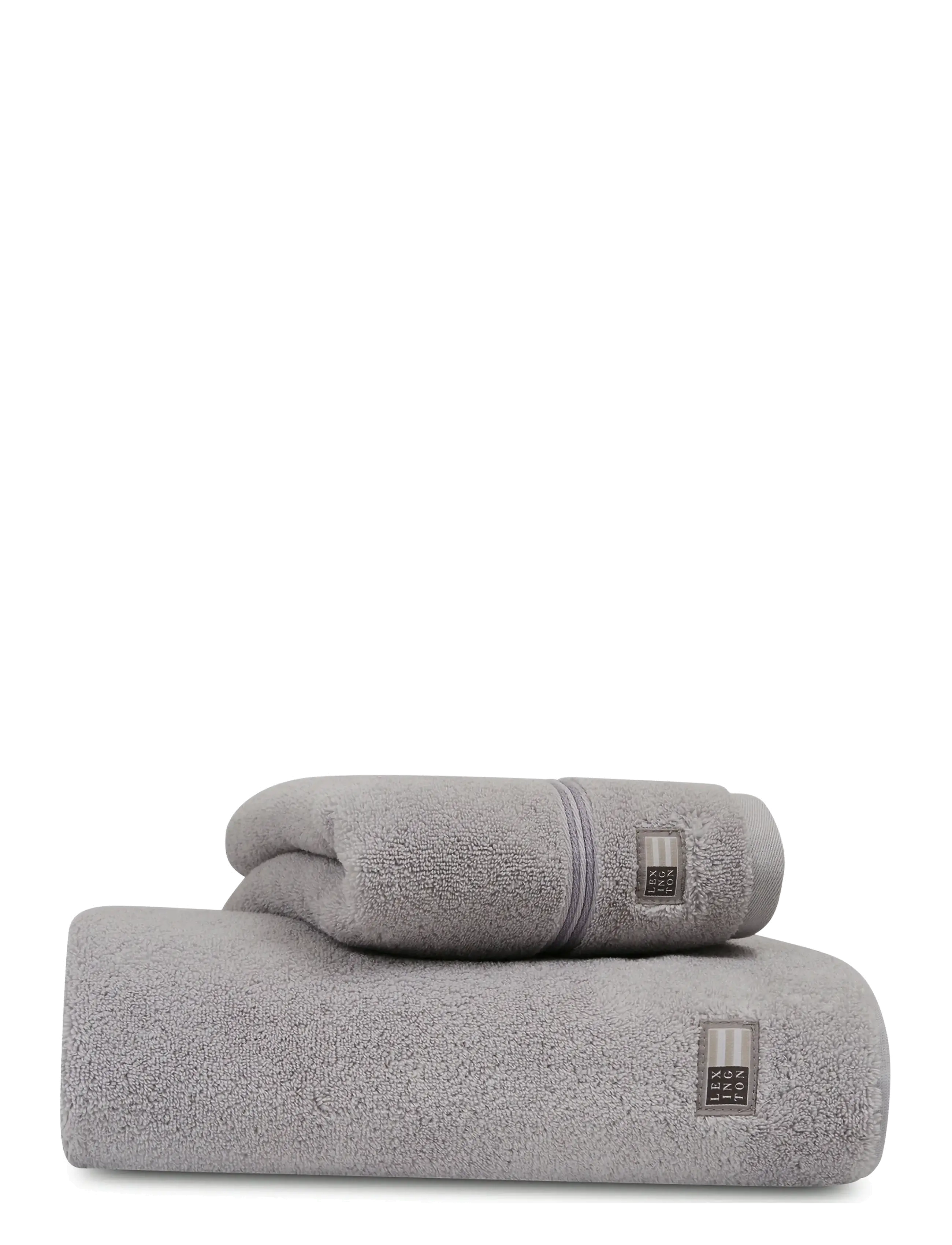Lexington Home Hotel Towel Lt Gray/Gray, 50X70, Towels & Bath Towels, Grau - Guest Homeware