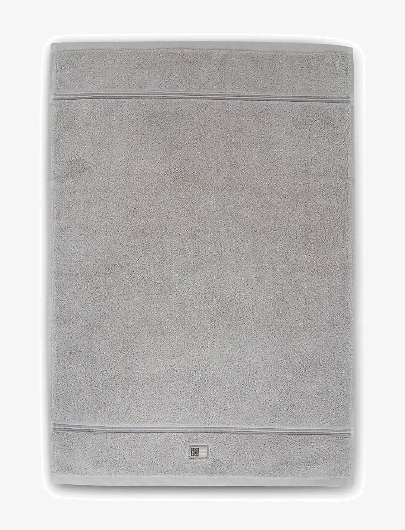 Lexington Home - Lexington Hotel Towel Lt Gray/Gray - gæstehåndklæder - lt gray/gray - 1