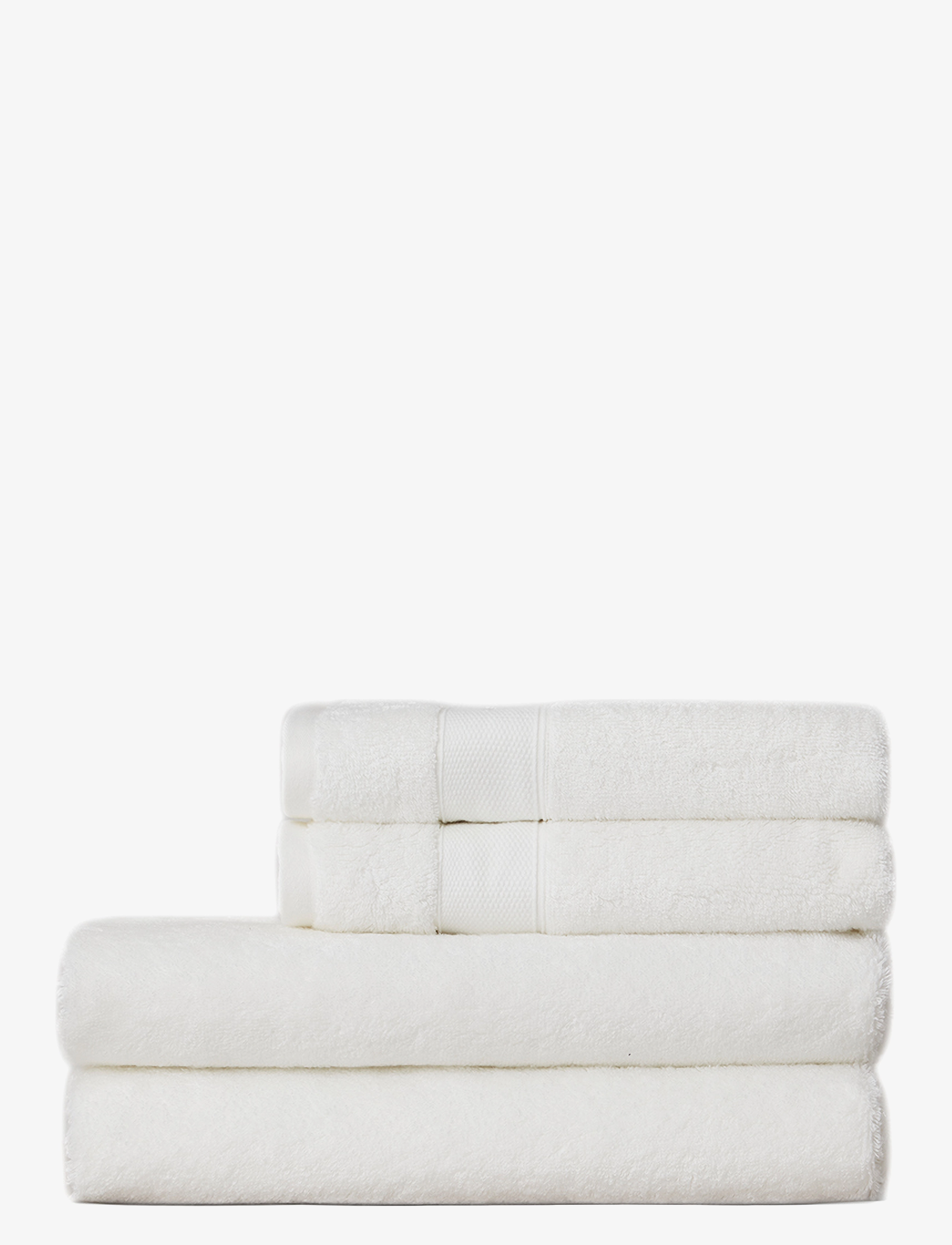 Lexington Home Hotel Cotton/Modal/Mulberry Silk Towel White, Bath Håndklæde, Hvid, Str: 100X150 x 150