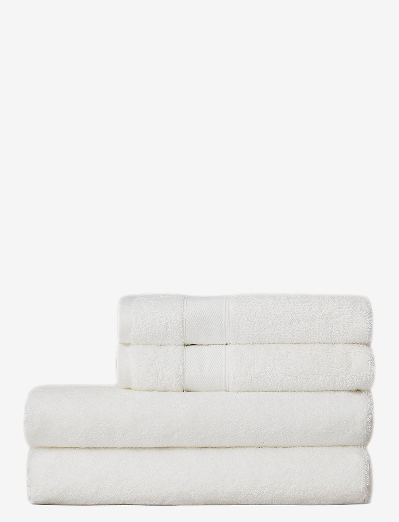 Lexington Home - Hotel Cotton/Modal/Mulberry Silk Towel White - badlakan - white - 0