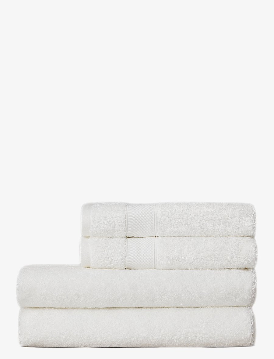 Lexington Home - Hotel Cotton/Modal/Mulberry Silk Towel White - osta hinna alusel - white - 0