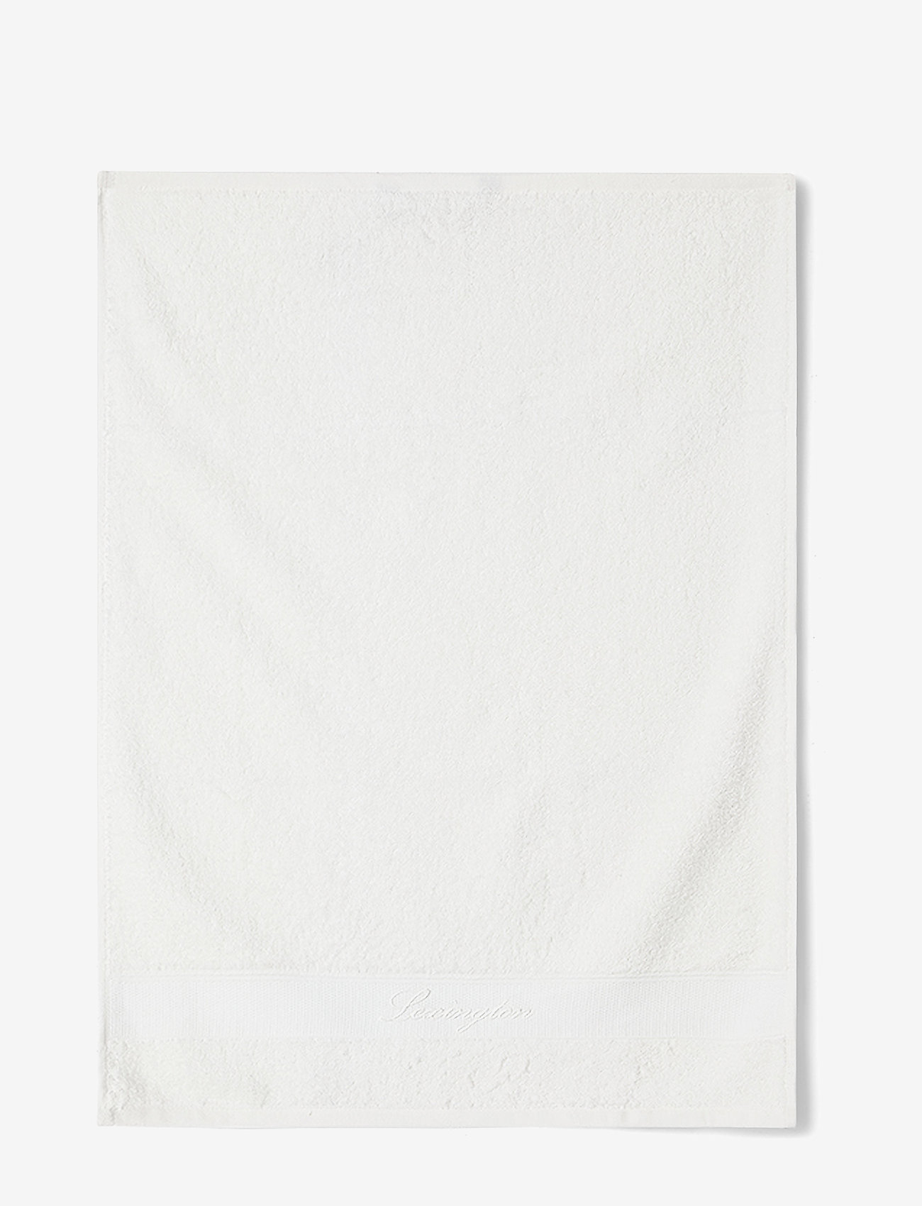 Lexington Home - Hotel Cotton/Modal/Mulberry Silk Towel White - badlakan - white - 1