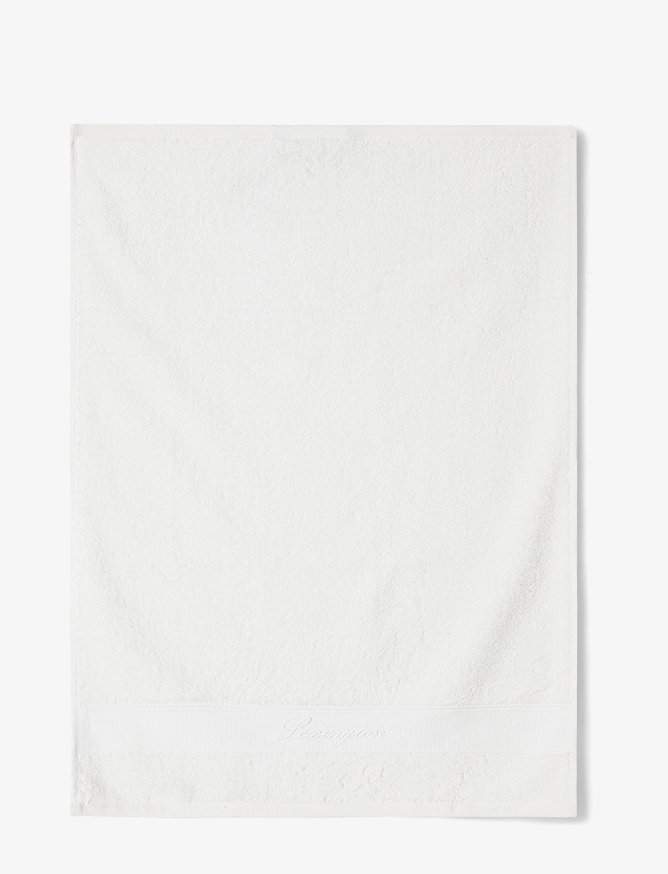 Lexington Home - Hotel Cotton/Modal/Mulberry Silk Towel White - køb efter pris - white - 1