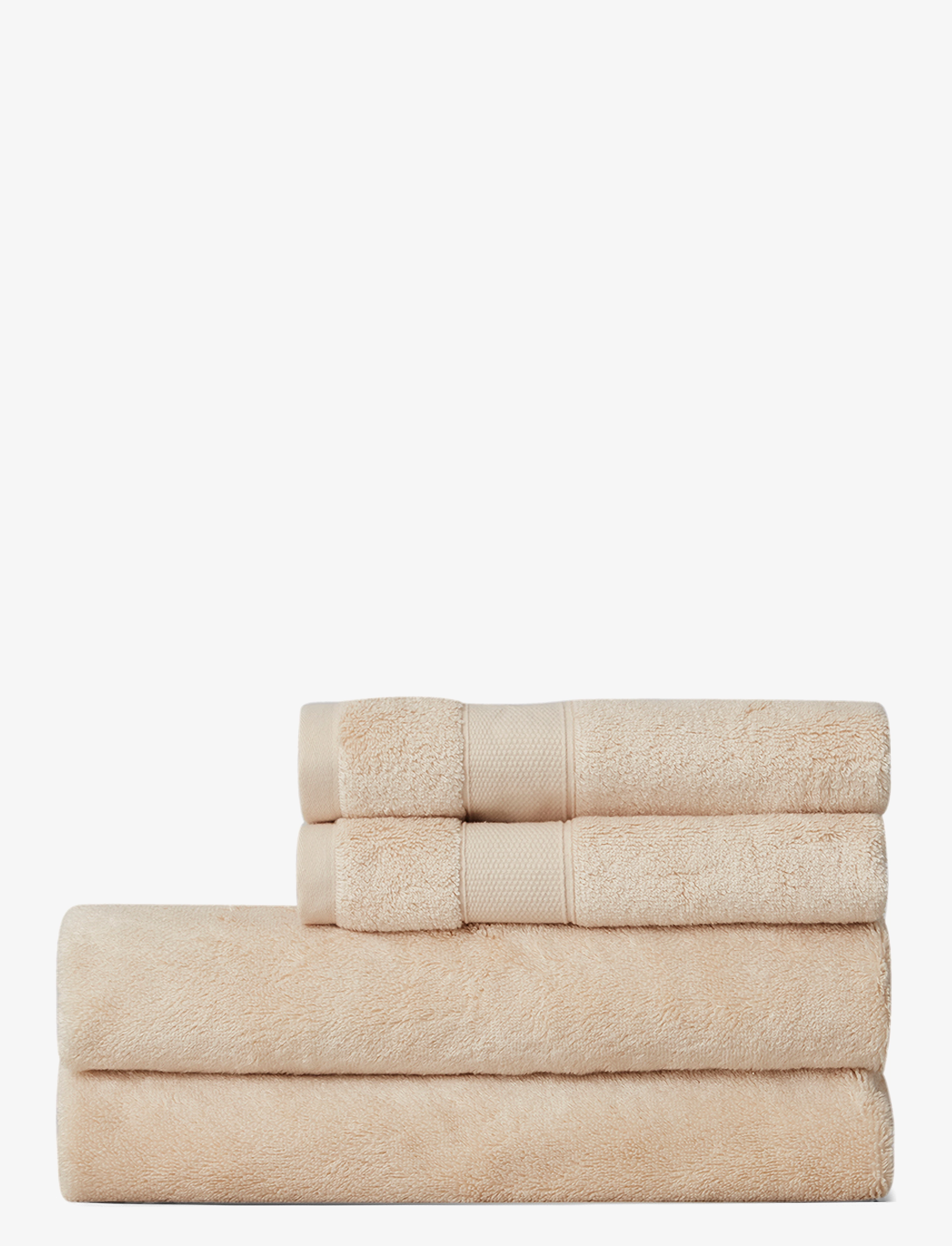 Lexington Home Hotel Cotton/Modal/Mulberry Silk Towel Champagne - Lexington Home - CHAMPAGNE / beige
