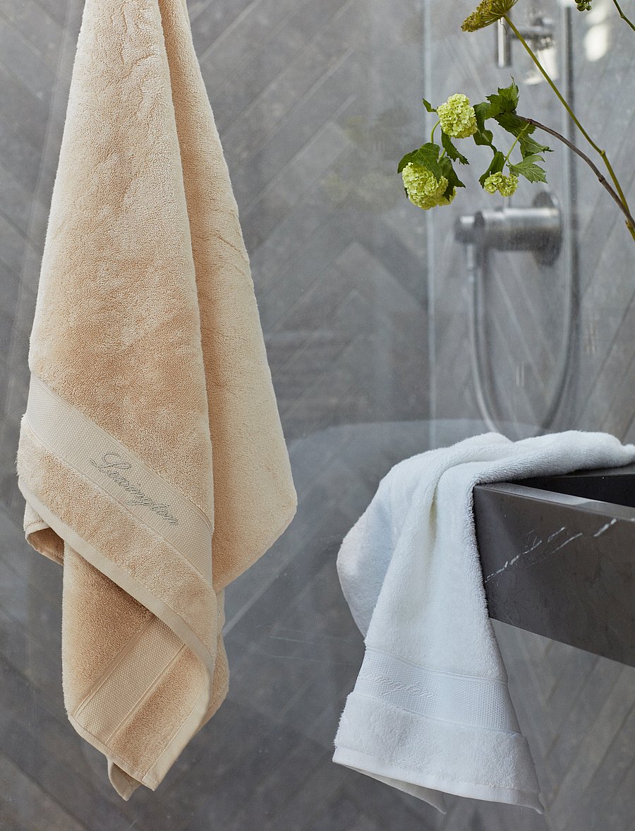 Lexington Home - Hotel Cotton/Modal/Mulberry Silk Towel Champagne - nach preis einkaufen - champagne - 0