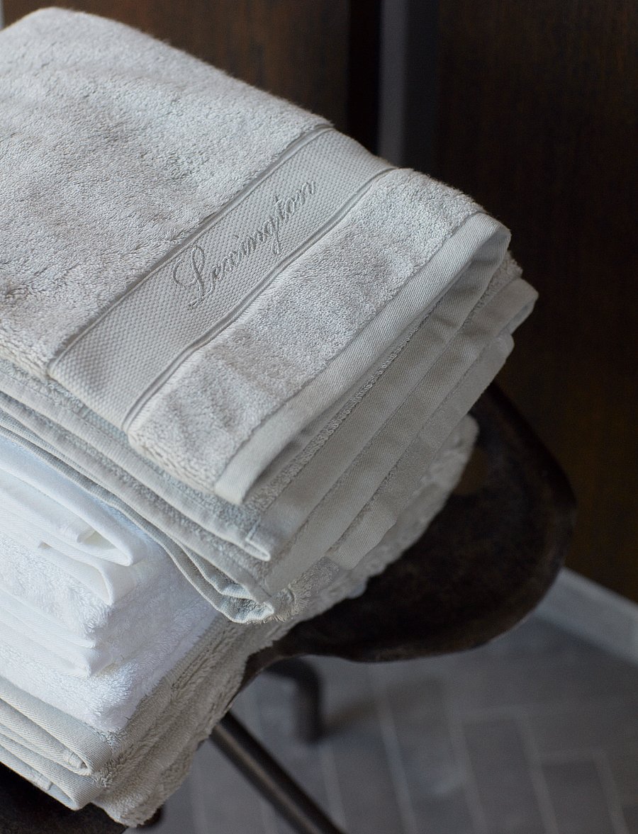 Lexington Home - Hotel Cotton/Modal/Mulberry Silk Towel Silver Gray - nach preis einkaufen - silver gray - 0
