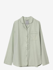 Lexington Home - Hotel Women's Organic Cotton Sateen Pajama - geburtstagsgeschenke - sage green - 0