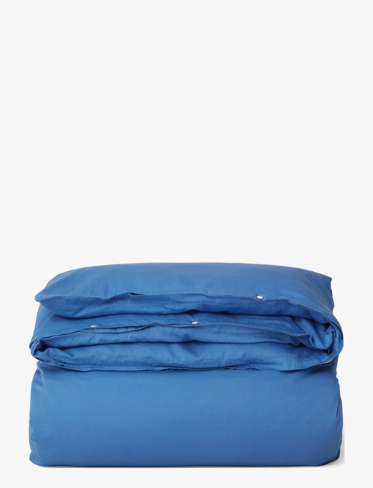 Lexington Home Blue Washed Cotton Sateen Detail Duvet Cover - Vooditekstiilid - BLUE / blue
