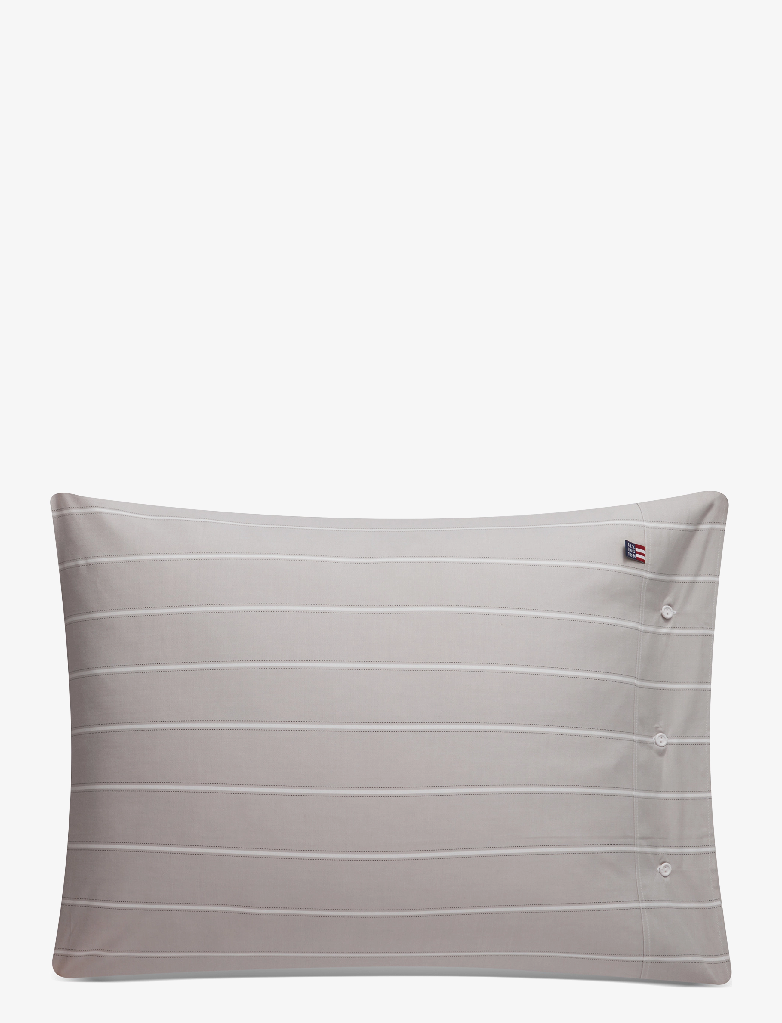 Lexington Home Gray/White Striped Lyocell/Cotton Pillowcase - Textiles - GRAY/WHITE / grey