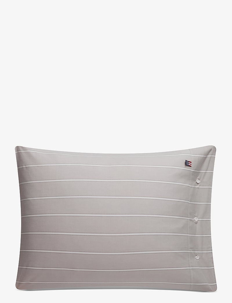 Lexington Home - Gray/White Striped Lyocell/Cotton Pillowcase - padjapüürid - gray/white - 1