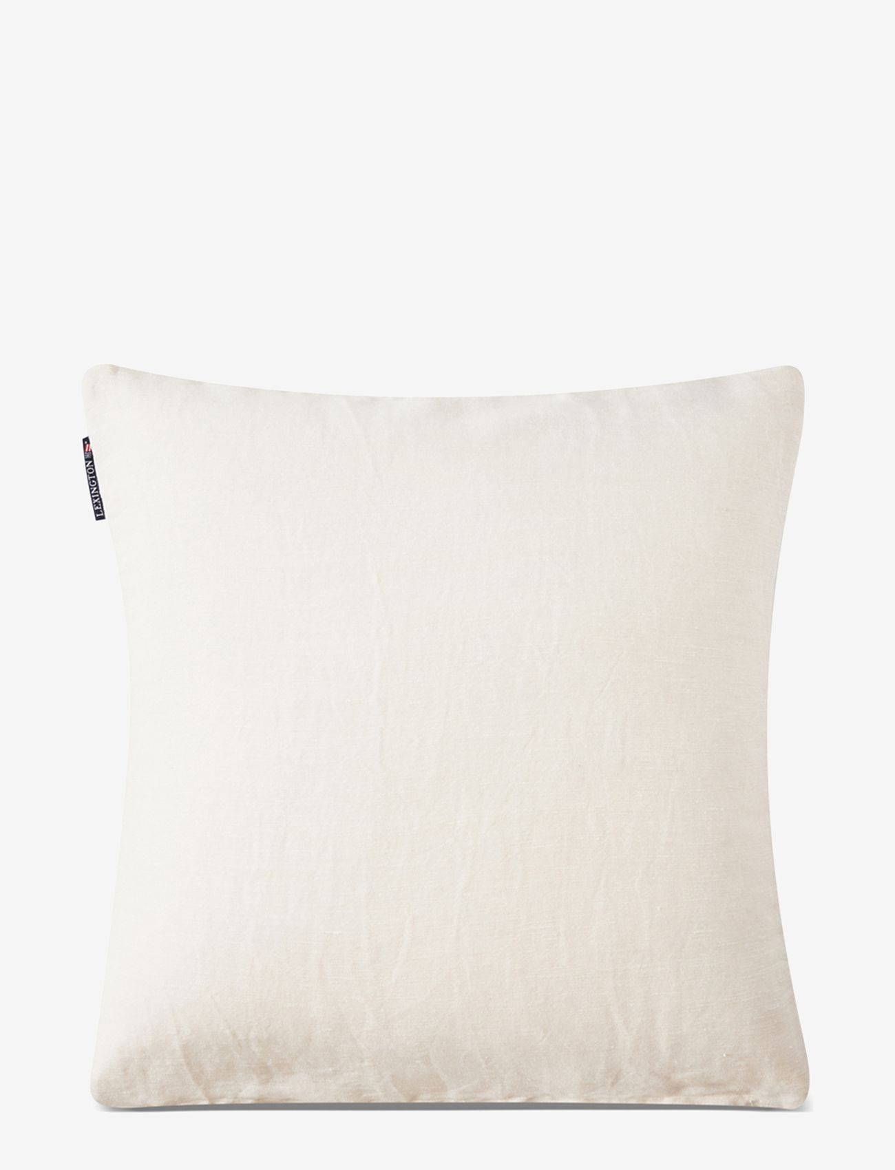 Lexington Home - Quilted Linen Blend Pillow cover - kussenhoezen - white/putty - 1