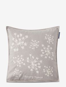 Flower Embroidered Linen/Cotton Pillow Cover, Lexington Home