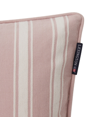 Lexington Home - All Over Striped Organic Cotton Twill Pillow Cover - pynteputer - violet/white - 2