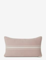 Lexington Home - Small Center Striped Organic Cotton Twill Pillow - puter - violet/white - 1