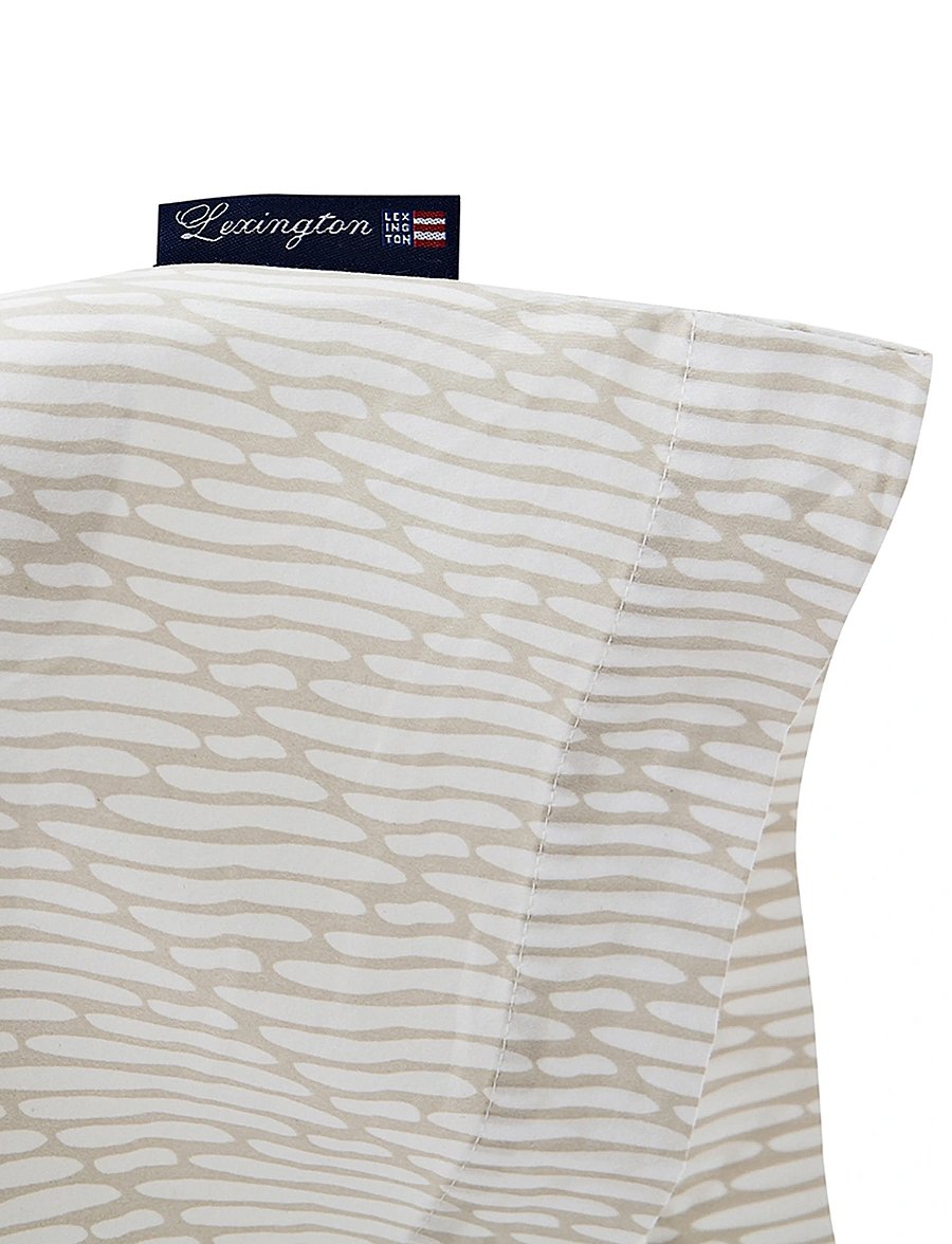 Lexington Home - Beige Printed Sateen Pillowcase - padjapüürid - beige/white - 2