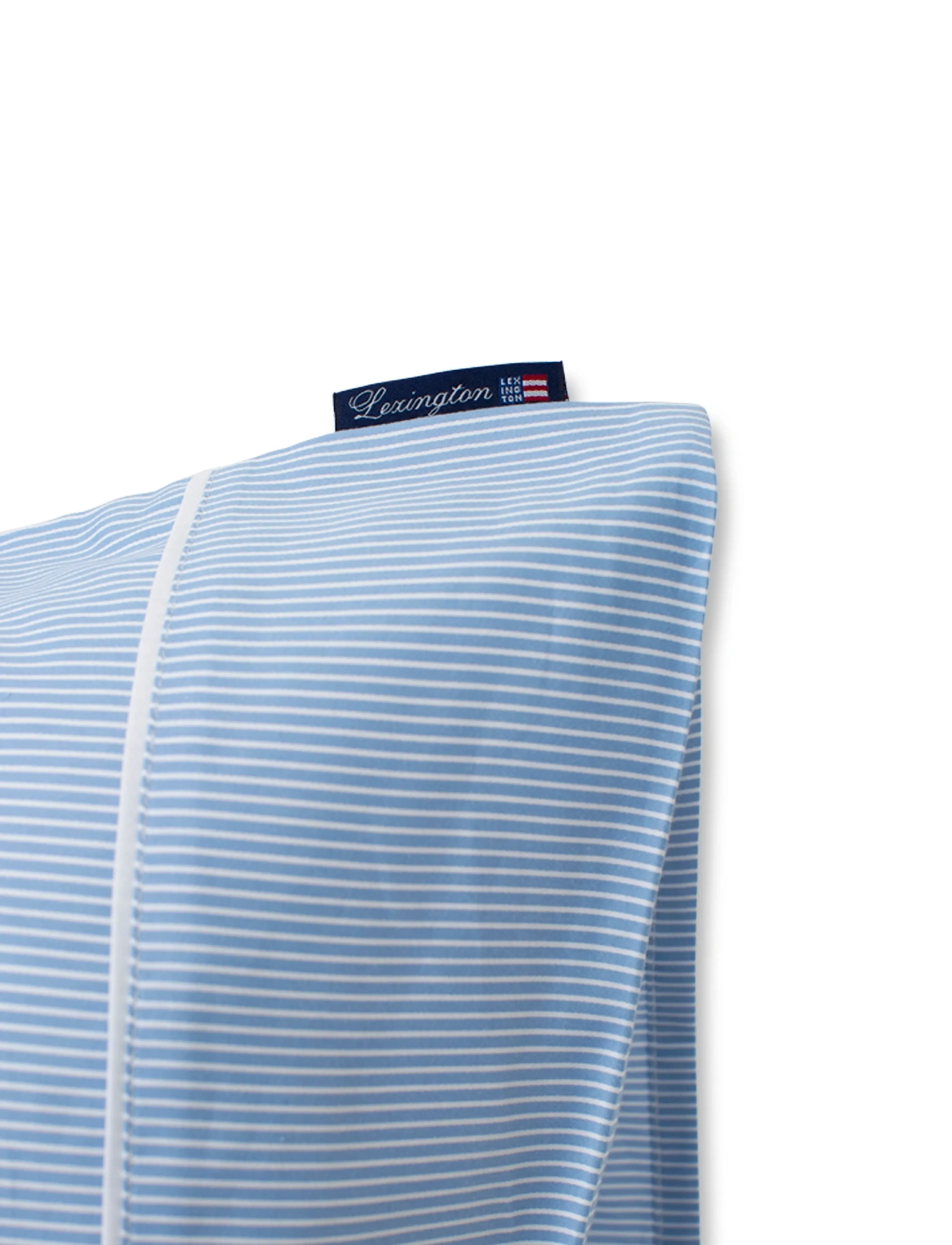 Lexington Home - Blue/White Striped Tencel/Cotton Pillowcase - blue/white - 2