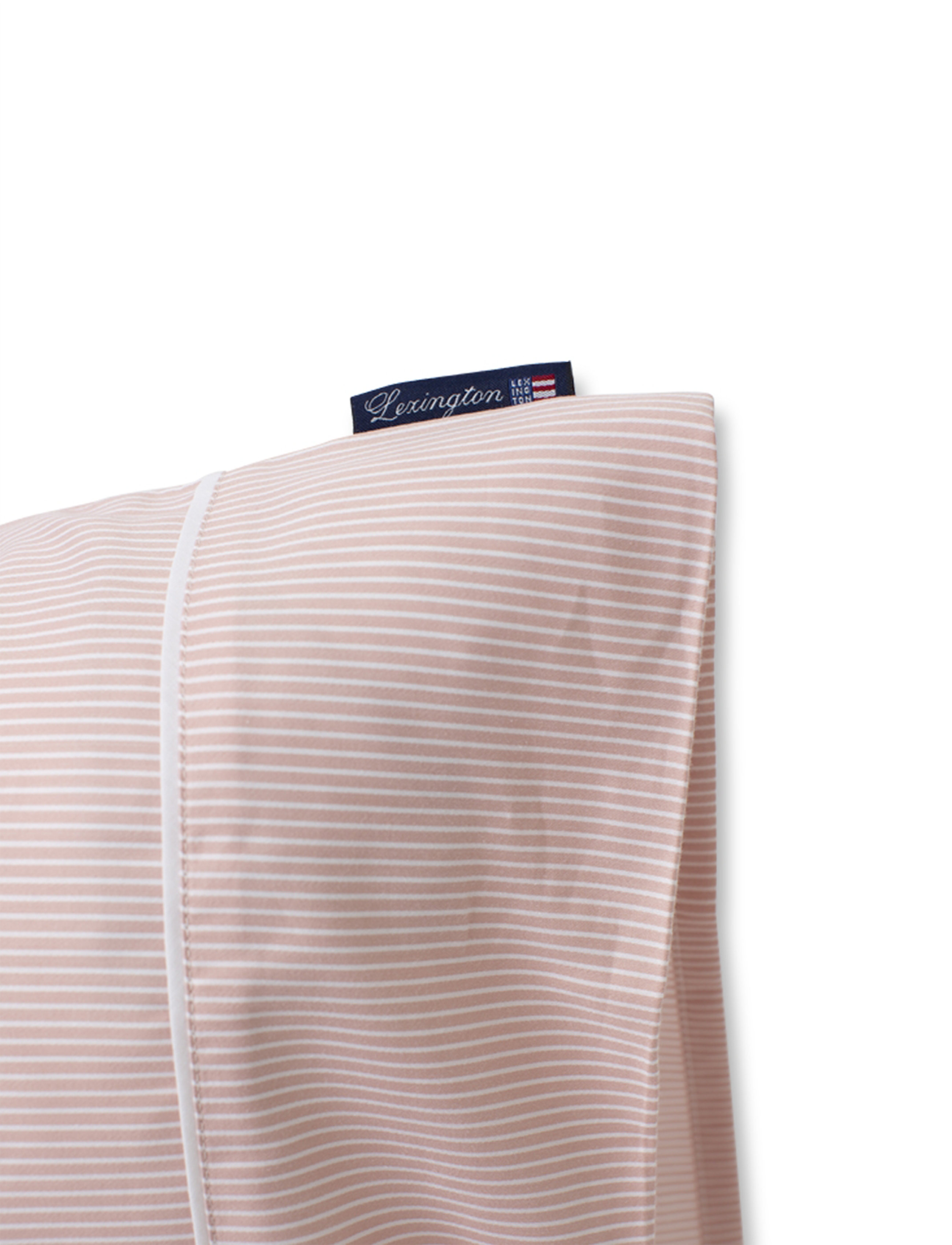 Lexington Home - Pink/White Striped Tencel/Cotton Pillowcase - pink/white - 2