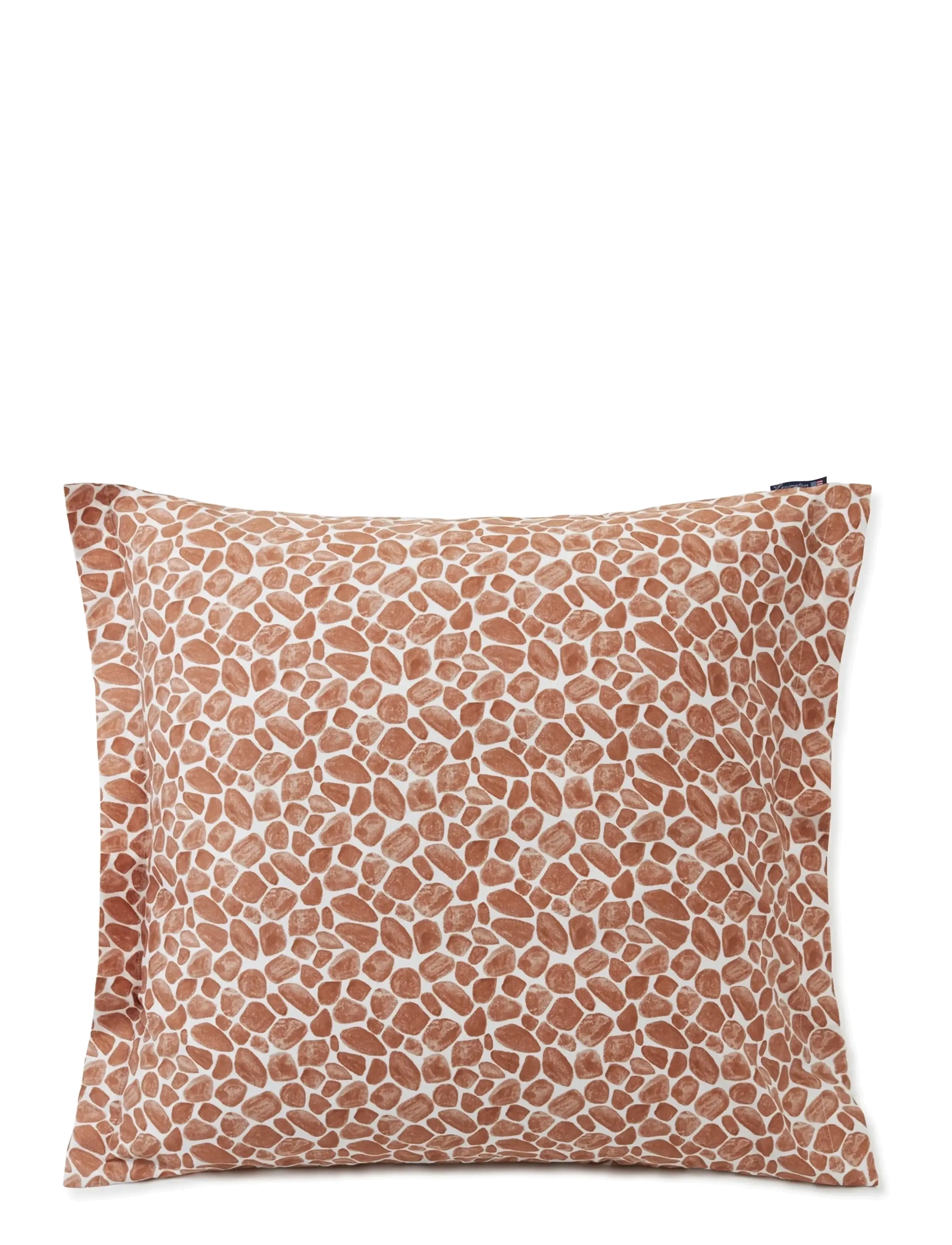 Lexington Home - Printed Giraffe Organic Cotton Sateen Pillowcase - dk beige/white - 1