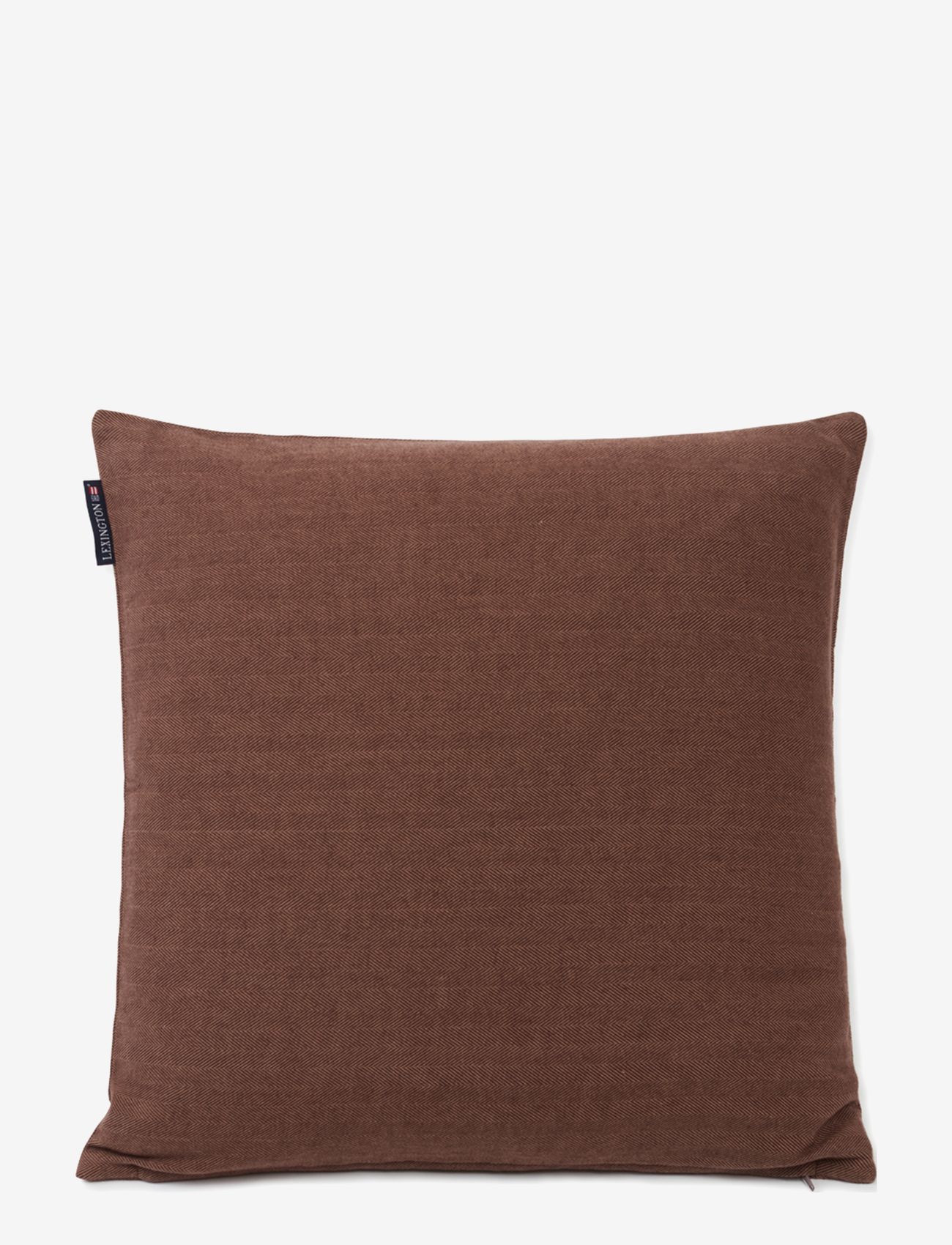 Lexington Home - Good Life Herringbone Cotton Flannel Pillow Cover - beige - 1