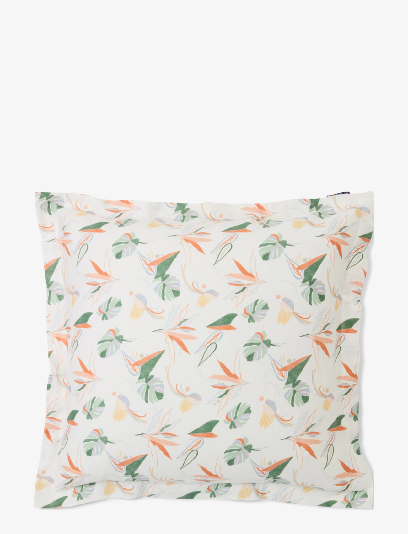 Printed Cotton Sateen Pillowcase - WHITE MULTI