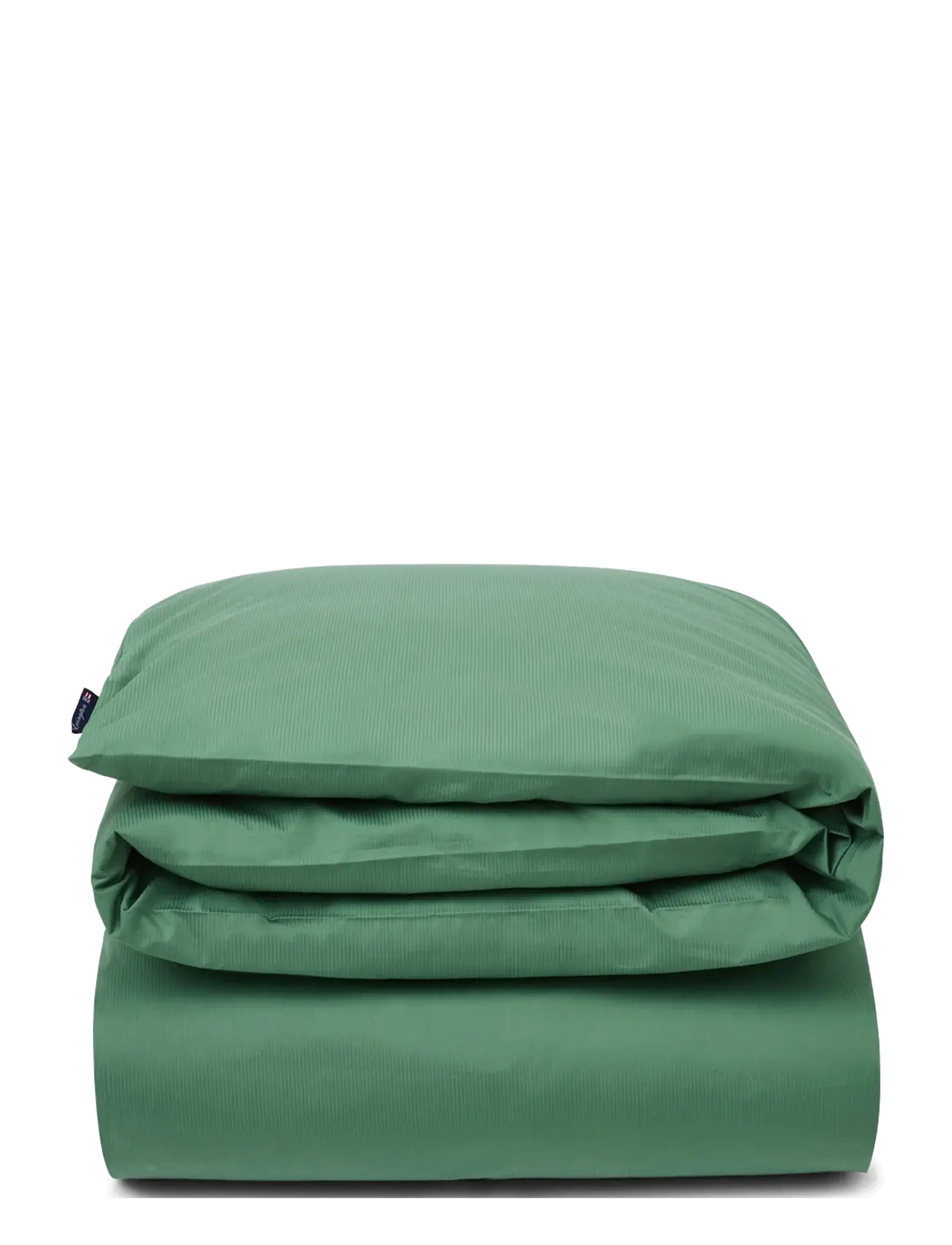 Lexington Home Ivy Green Striped Cotton Poplin Duvet Cover - Pościel - IVY GREEN / green