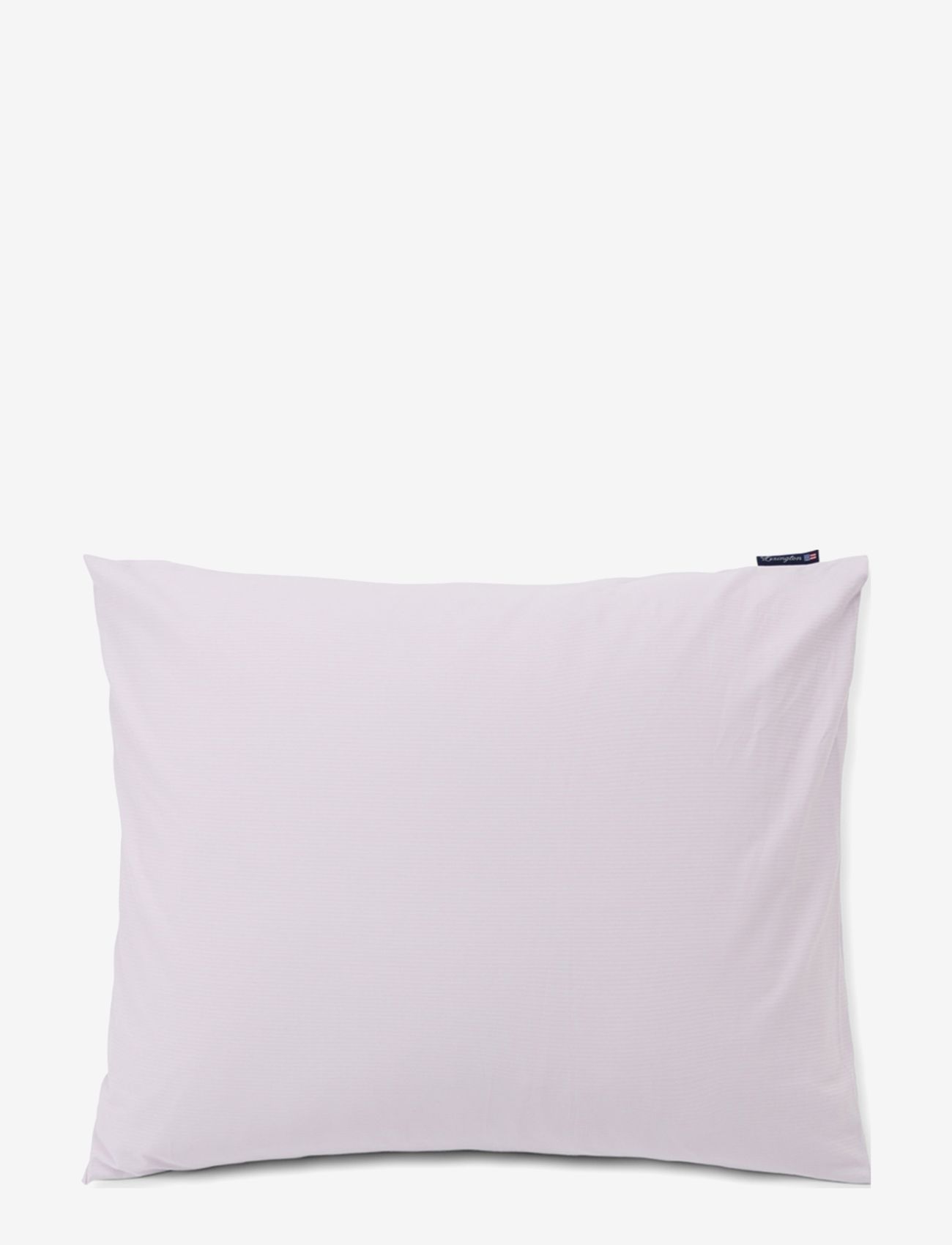 Lexington Home - Striped Cotton Poplin Pillowcase - kussenslopen - lt lilac - 0