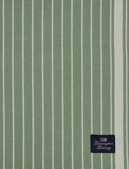 Lexington Home - Striped Organic Cotton Rips Runner - tafellakens & lopers - green/white - 2