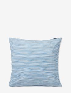 Blue/White Striped Cotton Poplin Pillowcase, Lexington Home