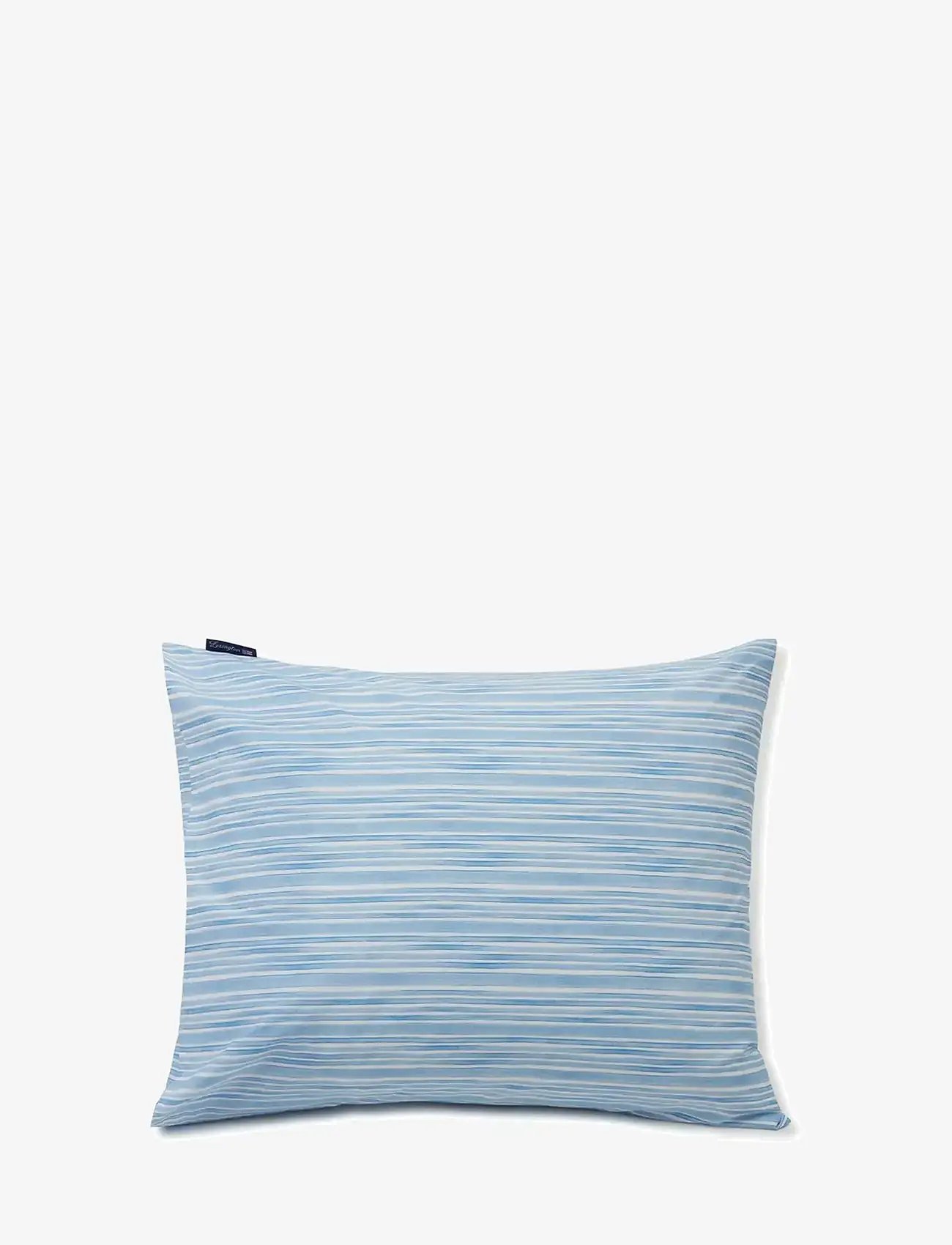Lexington Home - Blue/White Striped Cotton Poplin Pillowcase - blue/white - 1