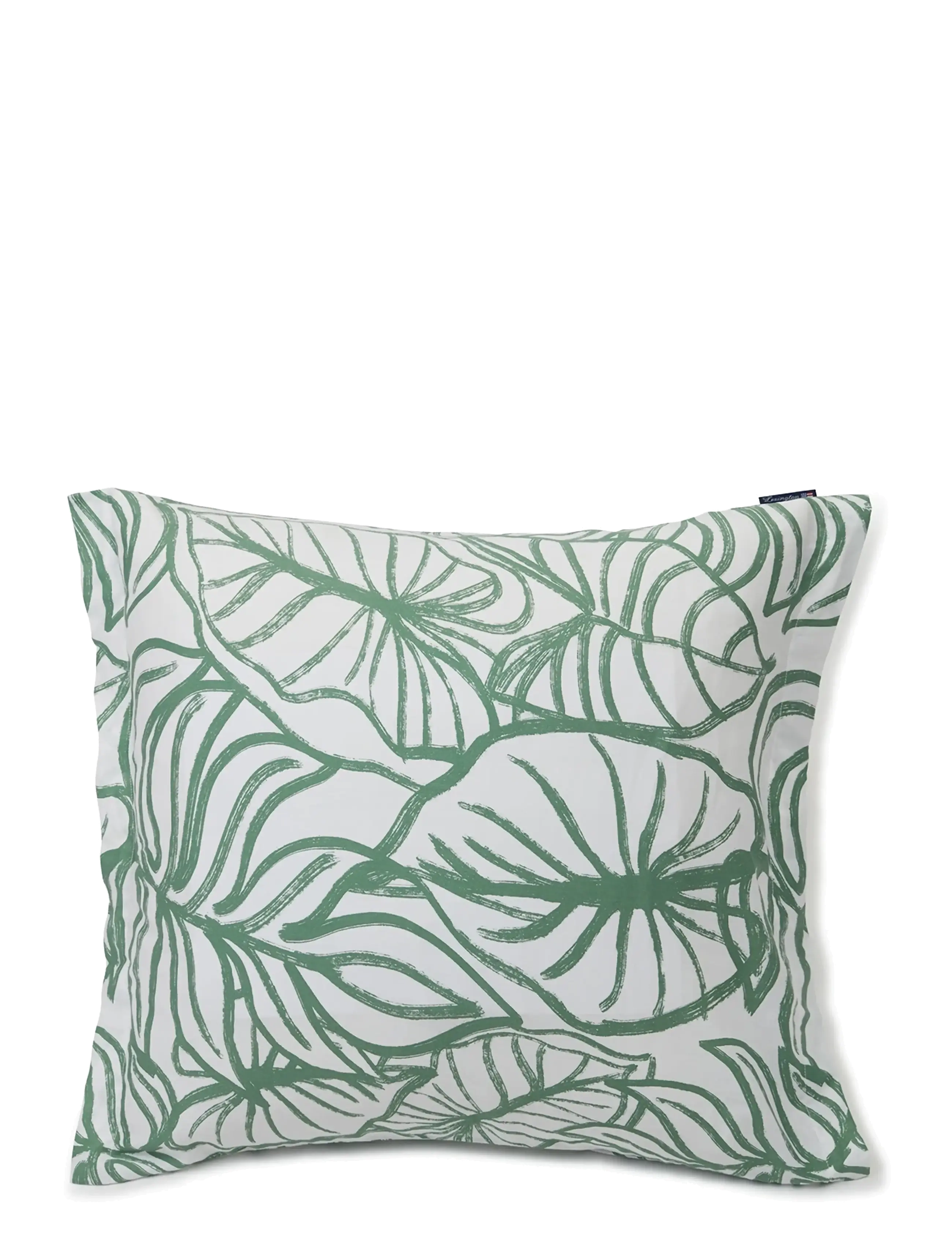 Lexington Home White/Green Printed Cotton Sateen Pillowcase - Alla produkter - WHITE/GREEN / green